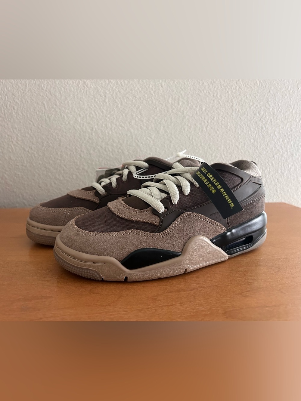 Nike Air Jordan 4 RM GS Ironstone Baroque Brown FQ7938-022 Youth 4Y NWT